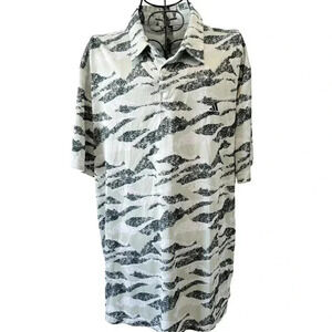 Adidas Golf Polo Shirt XL Men's Camoflage 2022 Double Eagle Invitational Pro-Am